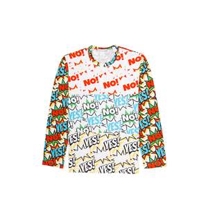   T-shirt à manches longues pour homme, motif graphique, 100% coton jersey, style streetwear, design de bande dessinée, 240gsm-250gsm - Product Image 1