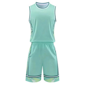 Uniforme de Baloncesto Transpirable Personalizado, Camisetas de Baloncesto de Primera Calidad, Logotipo Impreso por Sublimación, Uniformes de Equipo Casuales - Product Image 1