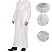 Vente en gros de jubbah marocaine de haute qualité pour hommes, robe arabe musulmane pour hommes, vêtements islamiques