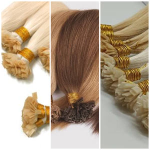 Brown Remy U-Tip Extensions Longue durée, soyeux et lisse, qualité approuvée par le salon - Product Image 4