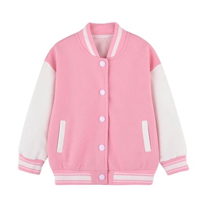 Veste universitaire boutonnée en polyester/coton de haute qualité avec logo sur le devant, respirante et coupe-vent, manteau d'hiver pour homme - Product Image 5
