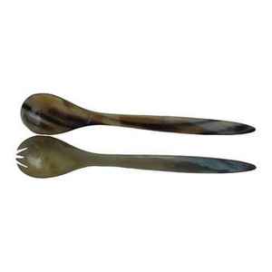 "Élégant Design Corne Cuillère & Fourchette Couverts Ensemble, Meilleure Qualité En Gros Fabricant & Exportateur de l'Inde" - Product Image 1