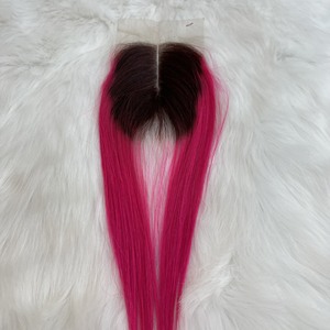 POPULAIRE Lace frontal and closure 100% Cheveux humains vietnamiens Prix de gros Extensions de cheveux super brillants couleur teintée grand stock - Product Image 5