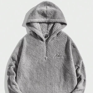 Femmes surdimensionné zip up sweat veste polaire à manches longues style streetwear pour salon de gym ou vêtements de mode décontractés d'hiver - Product Image 1