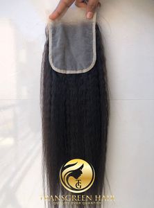 วิกต่อผมมนุษย์แท้18 "แบบตรงปลายลูกไม้โปร่งใส4x4 HD เรียงตามแนวหนังกำพร้า100% - Product Image 4