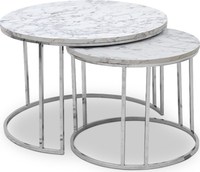 Karois — Table basse de luxe en acier inoxydable poli or, au Design dernier cri, avec dessus en marbre noir, personnalisé, pour chevet de la chambre à coucher