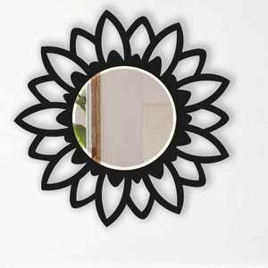 Vente chaude Moderne Métal Mur Miroir Lumière À La Main Fleur Conception Haute Qualité Miroir De L'Inde pour Les Mariages - Product Image 1
