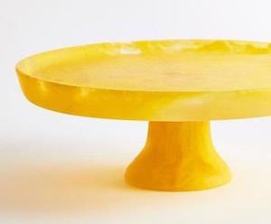 Base para Pastel de Resina Ecológica Hecha a Mano de Lujo, Color Personalizado, Acabado Brillante Elegante para Exhibición de Postres en Bodas y Fiestas de Cumpleaños - Product Image 2