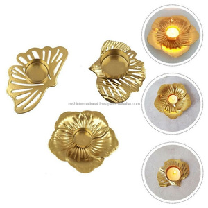 Chandelier de mariage d'art en fer, pièce maîtresse de salle à manger, fabrication exquise, le bougeoir est livré avec de belles courbes - Product Image 3