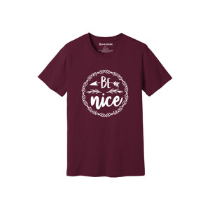 Thèmes de gentillesse imprimer 100% t-shirt en tissu de coton 160-180 à lourd GSM 12 couleurs disponibles Personnalisé votre propre conception et placement - Product Image 6
