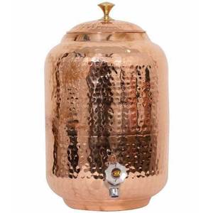 Distributeur de ruban à eau fabriqué en Inde le plus vendu Fabricant de boissons en cuivre pur d'Inde de haute qualité - Product Image 2