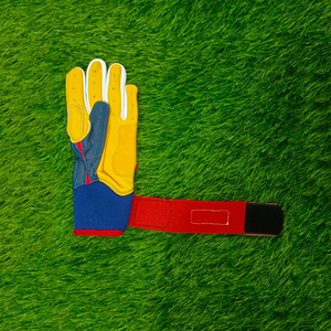 Gants de frappe de baseball pour adultes personnalisés Paume en cuir durable Matériau respirant Sangle de poignet réglable Gants de confort antidérapants - Product Image 3