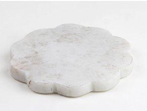 Elegant Natural White <b>Marble</b> <b>Coasters</b> Handcrafted Set of Four Durable Round Modern Eco-Friendly by Craft Emporium for Home Decor - Product Image 2