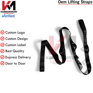 Sangles de musculation de qualité supérieure pour soulever des poids, pour deadlift, powerlifting, entraînement en salle de sport, soutien des poignets - Product Image 3