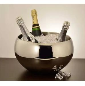 Cuencos de hielo de acero de diseño personalizado con base, barra chapada en cobre, cuenco de vino y champán para decoraciones de fiestas, enfriador y uso de cerveza - Product Image 3