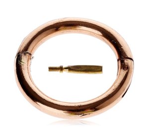 Anillos de Nariz de becerro de acero inoxidable de alta calidad para equipo veterinario de toro de ganado de calidad superior - Product Image 2