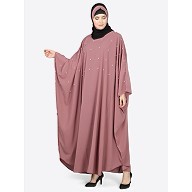Luxury Dubai Abaya with Exclusive Palm <b>Tree</b> Crystal Bead work on Sleeves Elegant Modest Islamic Dress for Women - Product Image 4