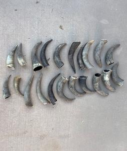 Cuerno de Búfalo Natural 100% Ecológico y Puntas de Cuerno, Artesanía India Hecha a Mano, Negro Natural - Product Image 4