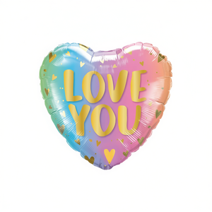 Ballon Cœur « Je t'aime » 43cm en Aluminium pour Décoration de Fête - Product Image 3