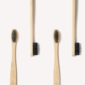 Brosse à dents en bambou biodégradable, brosse à dents en bois écologique, soins buccaux personnels, brosses à dents en bois - Product Image 4