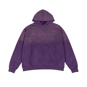 Sudadera con Capucha de Gran Gramaje Lavada, Estilo Urbano, Personalizable, Perfecta para Impresión y Creación de Marca - Product Image 1