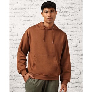 Sweat à capuche pour homme de haute qualité avec logo personnalisé, imprimé en sérigraphie, en tissu polaire Spandex/Polyester, avec poche - Product Image 4