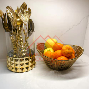 2025 Home <b>Decor</b> Design Fruits Bowl for Kitchenware Use/Unique for Home Hotels & Restaurants Antique Metal Wire <b>Table</b> Bowl - Product Image 2