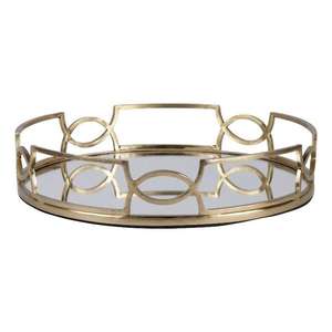 Bandeja de Metal Ecológica de Lujo, Bandeja Rectangular para Servir Aperitivos y Postres - Product Image 4