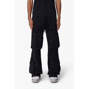 กางเกงคาร์โก้ด้านหน้าของผู้ชาย - Product Image 5