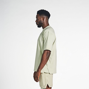 Camisetas de Hombre de Manga Corta, Holgadas, Cómodas, Deportivas, Casuales de Verano, 100% Poliéster Tejido, Anti-Pilling, Talla Grande - Product Image 3