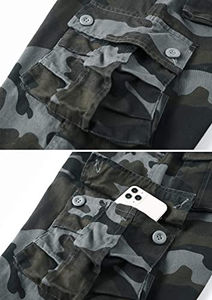Pantalones cortos informales personalizados de alta calidad para hombre, pantalones cortos de lona de verano para hombre, pantalones cortos informales de camuflaje con servicio personalizado - Product Image 3