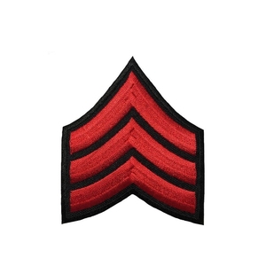 Chevrons Fabricante Venta caliente Uniforme de alta calidad 100% Chevrons Poliéster Insignia Chevron Algodón de la mejor calidad hecho - Product Image 6