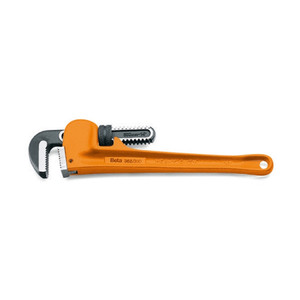 Clé à tuyau en fonte malléable de style américain avec mâchoires en acier forgé - Product Image 1