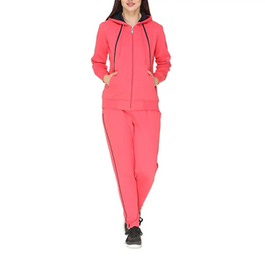 Respirant Logo personnalisé jogging 2 pièces femmes survêtement pas cher prix manches longues entraînement Fitness sport femmes survêtement - Product Image 1