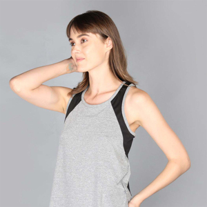 Camiseta sin mangas ajustada para mujer de alta calidad, ropa deportiva con estampado cómodo para venta de verano, MOQ bajo - Product Image 6