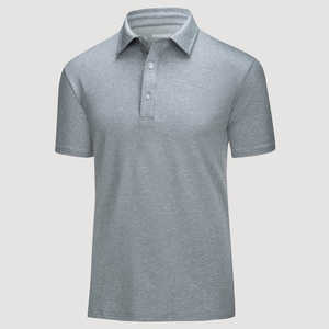 Camiseta Deportiva de Golf de Secado Rápido para Hombre, al por Mayor, Personalizada, Corta, Lisa, de Poliéster, Sublimada, Estampada - Product Image 2