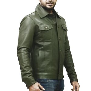 Chaquetas de Motocicleta de Cuero Personalizadas al por Mayor, Impermeables, Transpirables, Ligeras, con Múltiples Bolsillos, Resistentes al Fuego y al Viento - Product Image 2