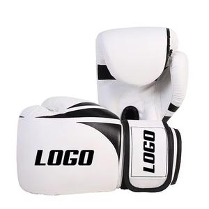 Gants de boxe professionnels en cuir PU avec logo personnalisé, résistants, 100% cuir, gants de boxe thaïlandais - Product Image 6