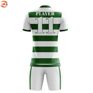 Ensemble de maillots de football personnalisés pour hommes 2023, séchage rapide, 100% polyester, optimal pour l'entraînement sportif en club, service OEM disponible - Product Image 5
