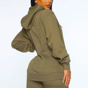 Trajes de chándal de moda de último estilo, nuevo diseño para mujer, chándales de mujer de alta calidad, conjunto de 2 piezas de alta calidad 2026 para talla grande - Product Image 3