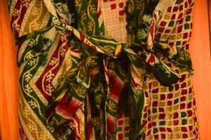 Tie Dye Robe <b>Dress</b> Hand Dyed Kimono Bathrobe Tie Dyed Mumu - Product Image 6