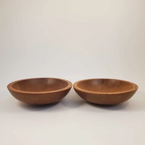 Cuenco redondo de madera natural con grano natural para mesa mediterránea y charcutería a precio mayorista - Product Image 3