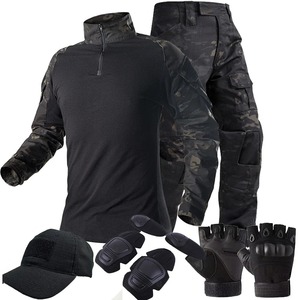 Taktik üniforma takım elbise kamuflaj avcılık gömlek pantolon Airsoft Paintball giyim setleri açık Camo üniforma kuvvet - Product Image 4