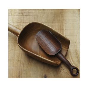 ชุดช้อนตักตักทำจากไม้เรียบชุดเครื่องใช้ในครัวจากธรรมชาติระดับพรีเมียมเหมาะสำหรับการทำอาหารคนเสิร์ฟอาหาร - Product Image 2