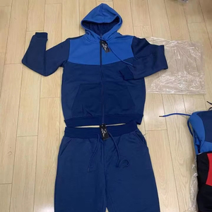 Survêtements unisexes de haute qualité, respirants, légers, d'hiver, à capuche, décontractés, imprimés, couleur unie, polyester/coton, sur mesure, OEM - Product Image 1