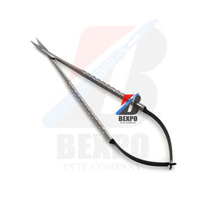 กรรไกรผ่าตัดไมโคร castroviejo เสื้อคลุมสีดำเครื่องมือทันตกรรมแบบแมนนวลทำโดย bexpo - Product Image 5