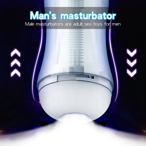 Electric <strong>Male</strong> <strong>Stroker</strong> <strong>Automatic</strong> Sucking Masturbator with Sounds Man Masturbation Sleeve Product - Product Image 5