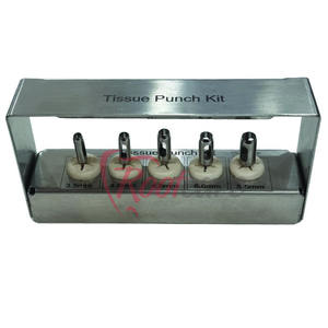 Kit de punzón de tejido Dental Premium, instrumentos de implante de Cirugía de alta calidad de acero inoxidable, 5 piezas, superventas - Product Image 4