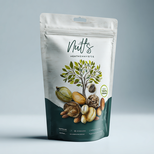 Bán buôn cấp thực phẩm dây kéo túi | tùy chỉnh <span class=keywords><strong>in</strong></span> ấn kỹ thuật số Túi cho các loại hạt, trái cây khô gia vị | nhà sản xuất bao bì ở Ấn Độ - Product Image 1