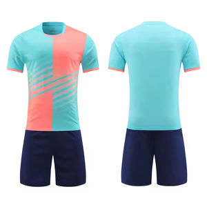 Numéro de nom d'équipe de vente chaude Uniformes d'entraînement de football de football Chemises de club avec short - Product Image 2